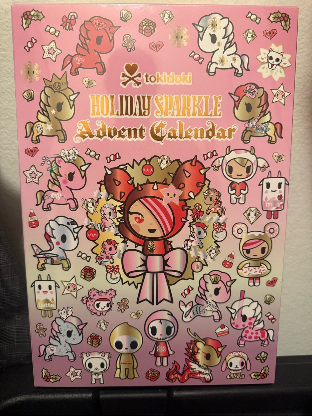 tokidoki Holiday Sparkle Advent Calendar - Pink